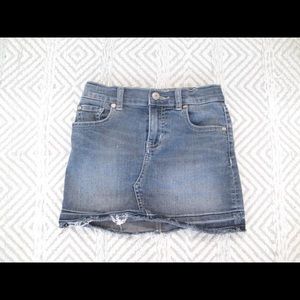 Kids Blue Jean Skirt